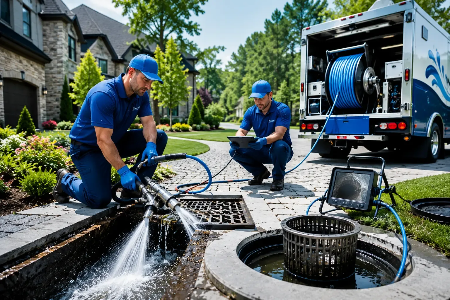 Local outdoor drain cleaning professionals in Centuria, WI